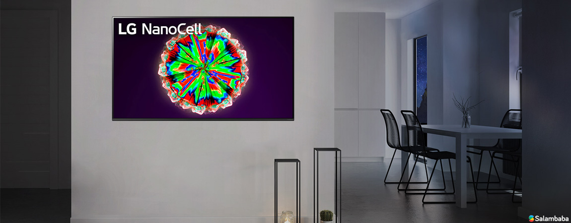 جذابیت محیط با طراحی شیک تلویزیون 2020 ال جی nano80